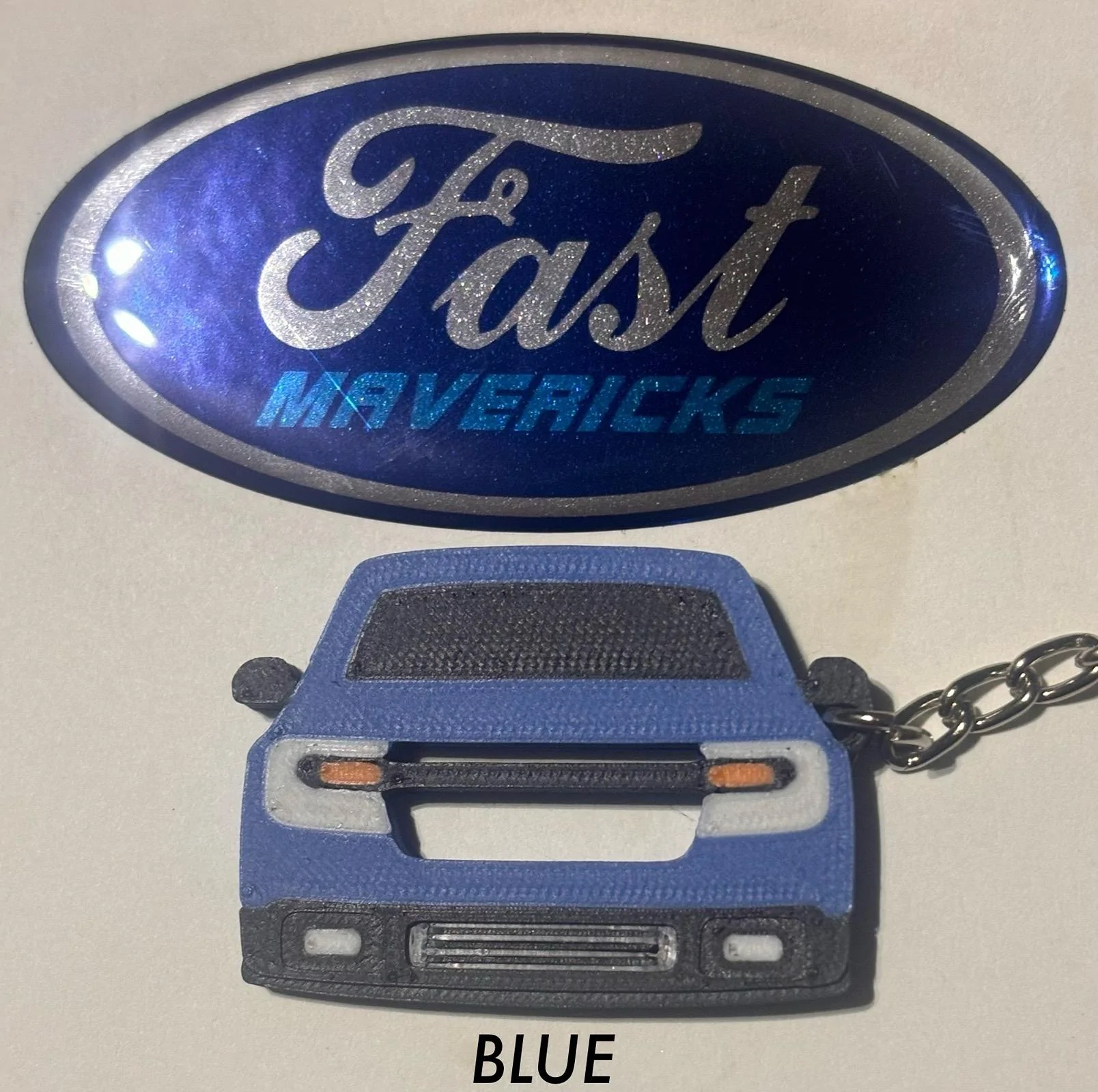 Ford Maverick Fast Mavericks Keychains IMG_4116