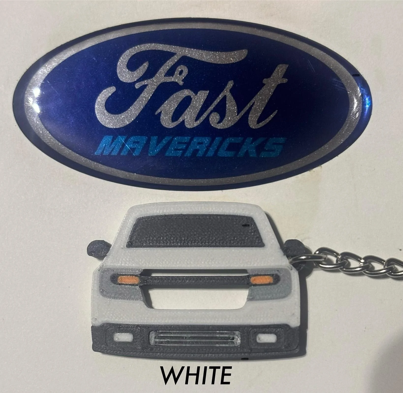 Ford Maverick Fast Mavericks Keychains IMG_4121
