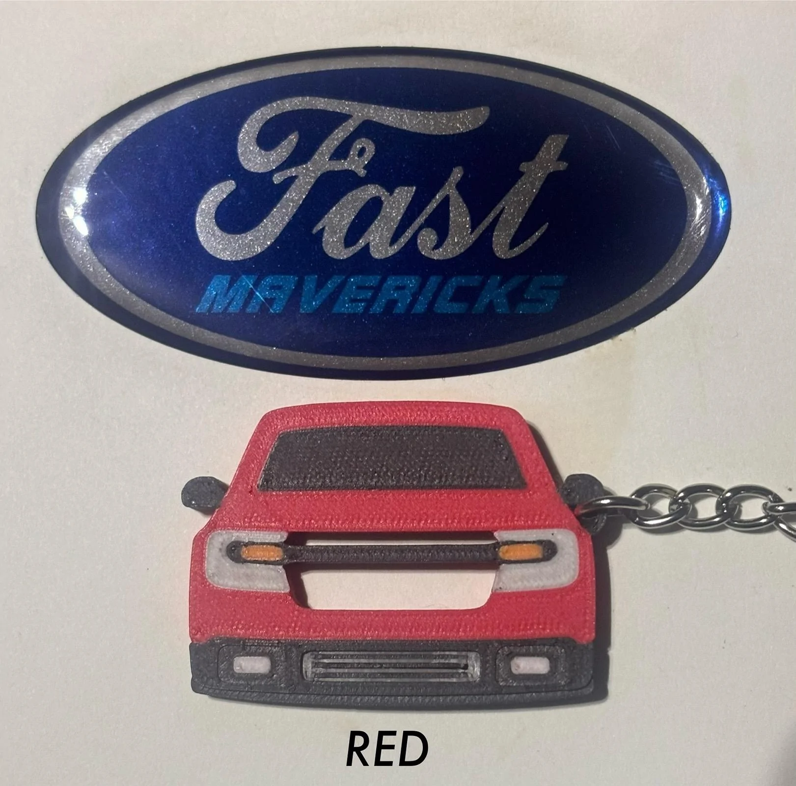 Ford Maverick Fast Mavericks Keychains IMG_4120