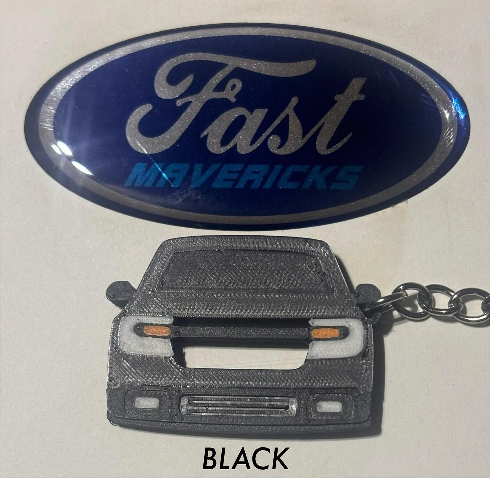 Ford Maverick Fast Mavericks Keychains IMG_4118