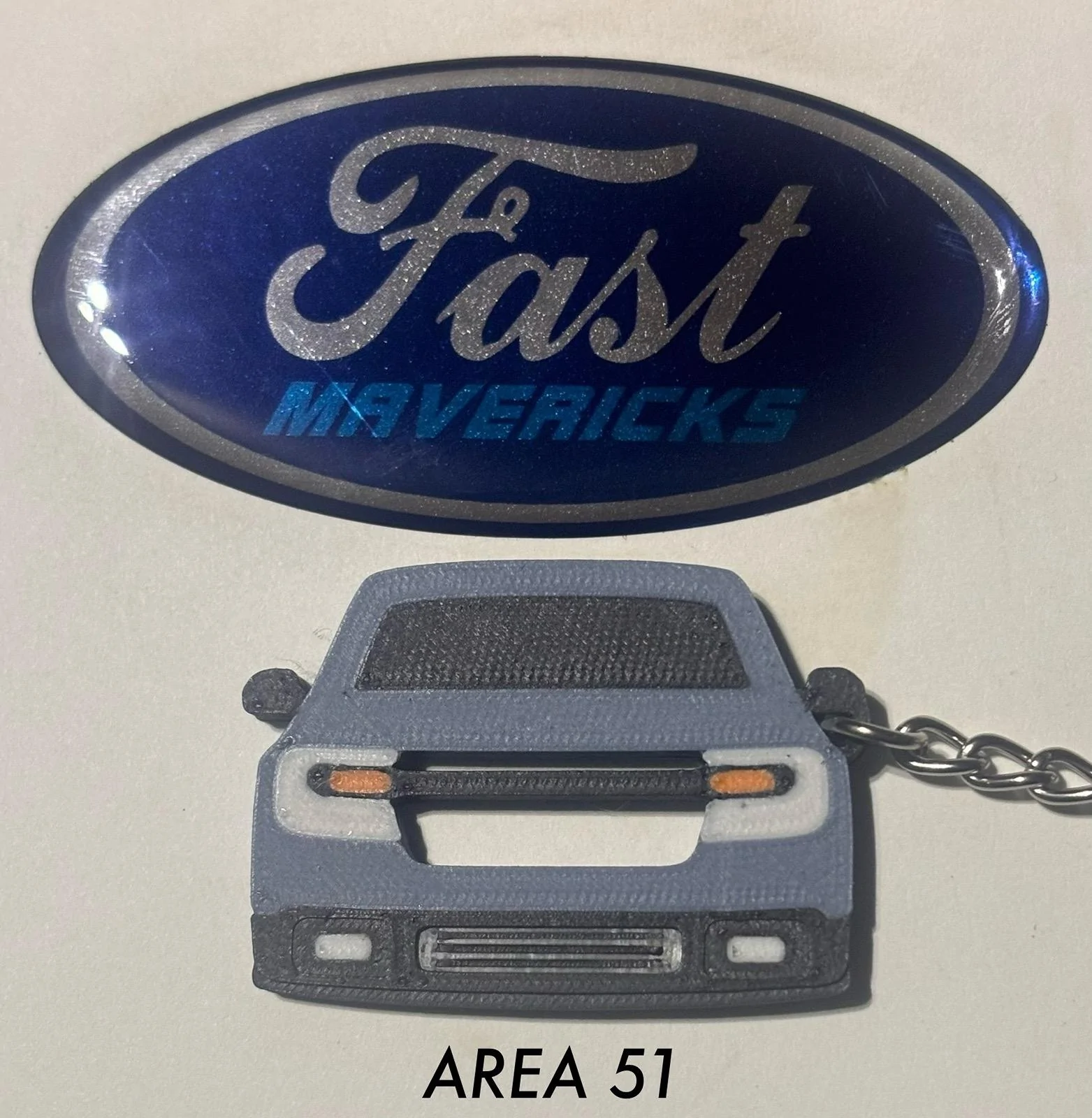Ford Maverick Fast Mavericks Keychains IMG_4119