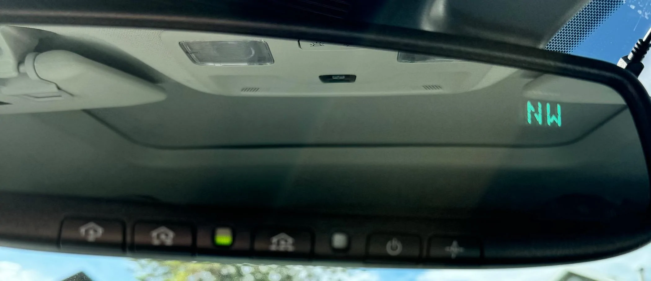 Ford Maverick Another Homelink mirror option for cheap (Hyundai Palisade) IMG_5180