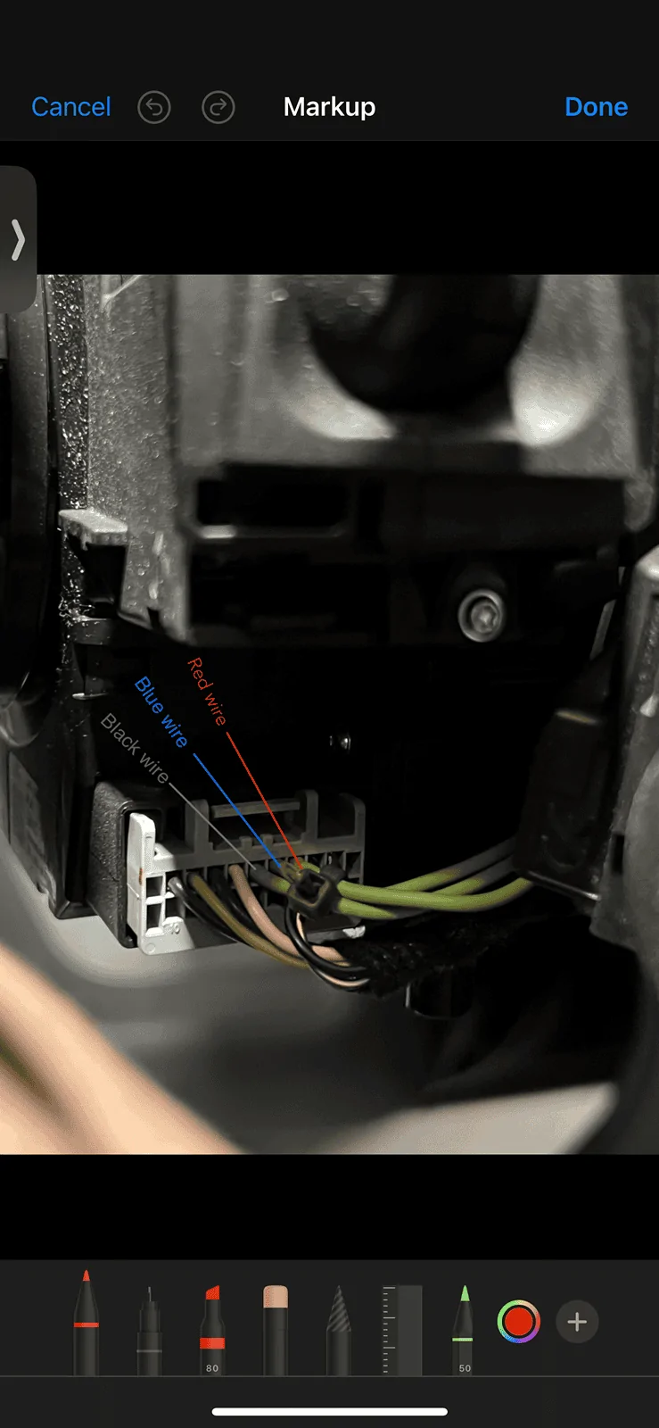 Ford Maverick Paddle Shifters install on Maverick XL -- DIY install instructions, photos & video IMG_3245