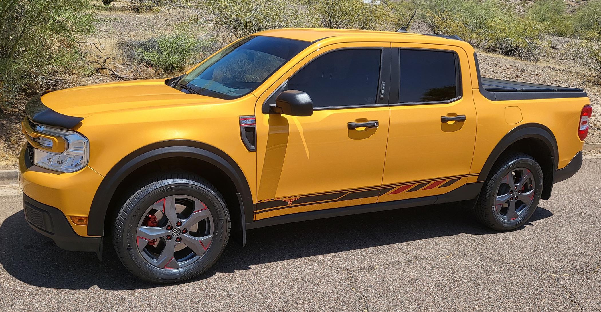 Ford Maverick Alignment or Tire Issue or? 20240521_131127