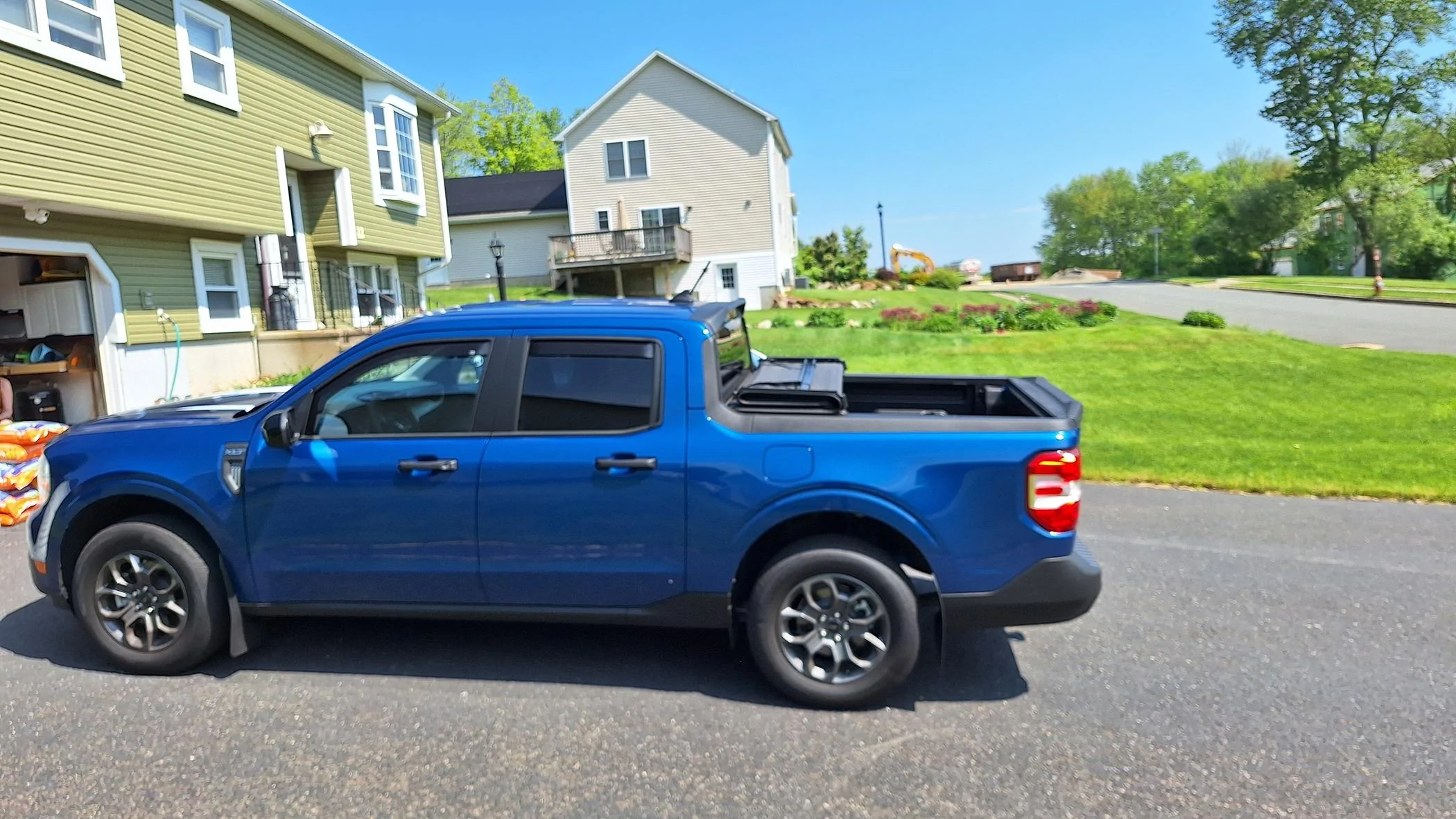 Ford Maverick Atlas blue xlt ecoboost lux pkg 4k arrived 1000002028