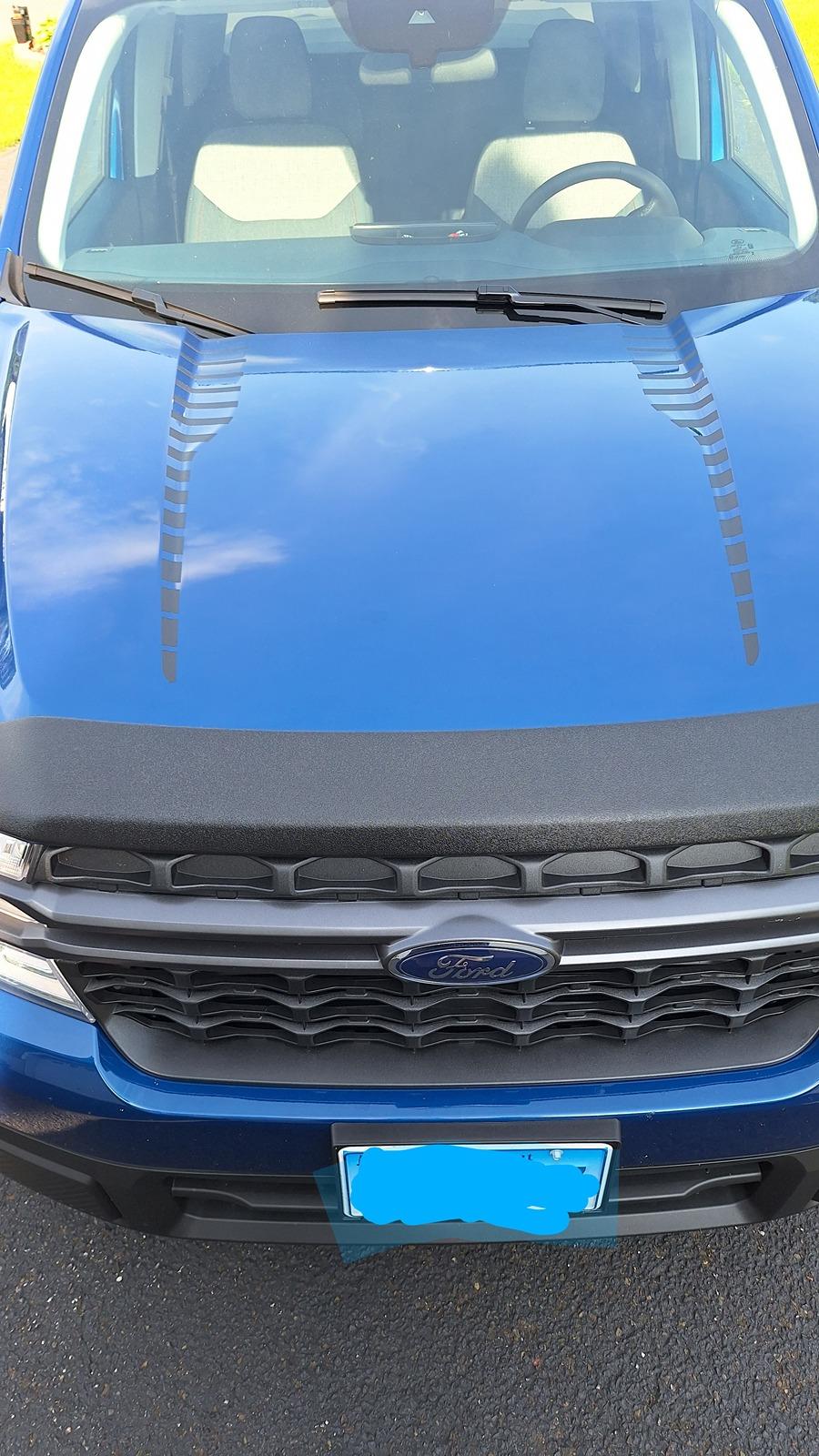 Ford Maverick Atlas blue xlt ecoboost lux pkg 4k arrived 1000002041