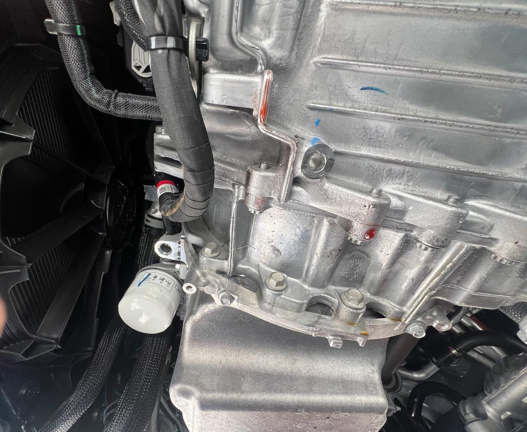 Ford Maverick Leaking transmission @ 2,000 miles.  Change your fluids early. IMG_2419