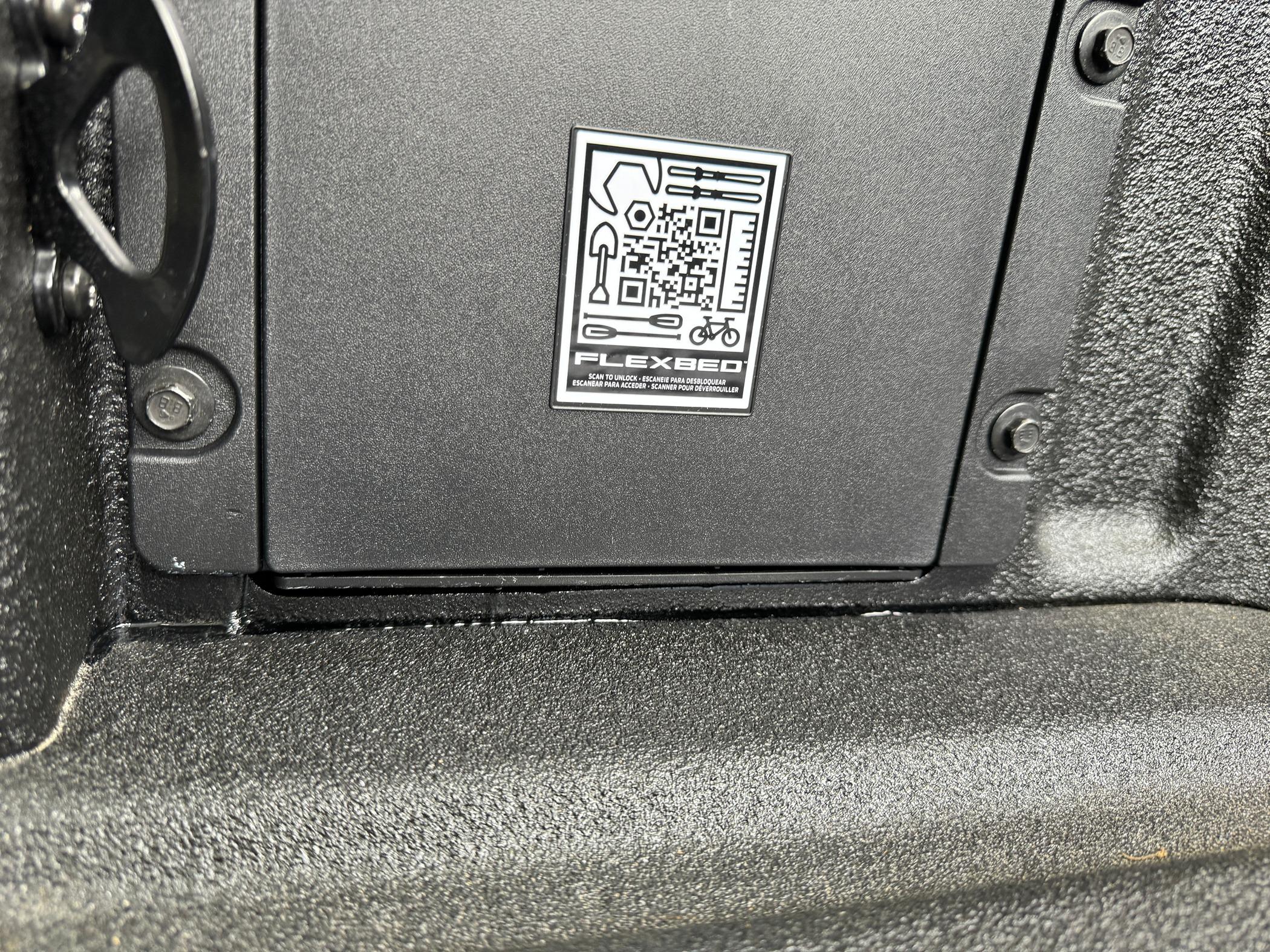 Ford Maverick Bed Cubby extra two bolts IMG_3352.JPG