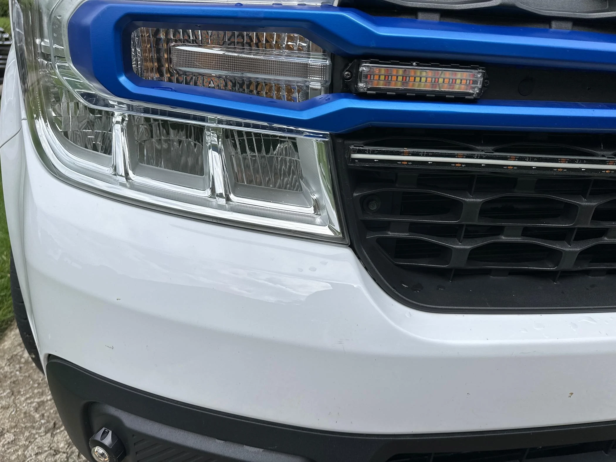 Ford Maverick looking for help for emergency lighting installation imag