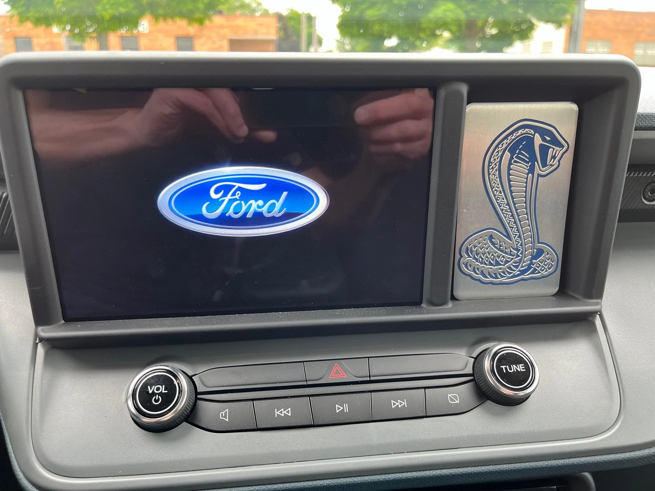 Ford Maverick Just my way to fill that useless dash cubby opening, I like analog anway IMG_9684