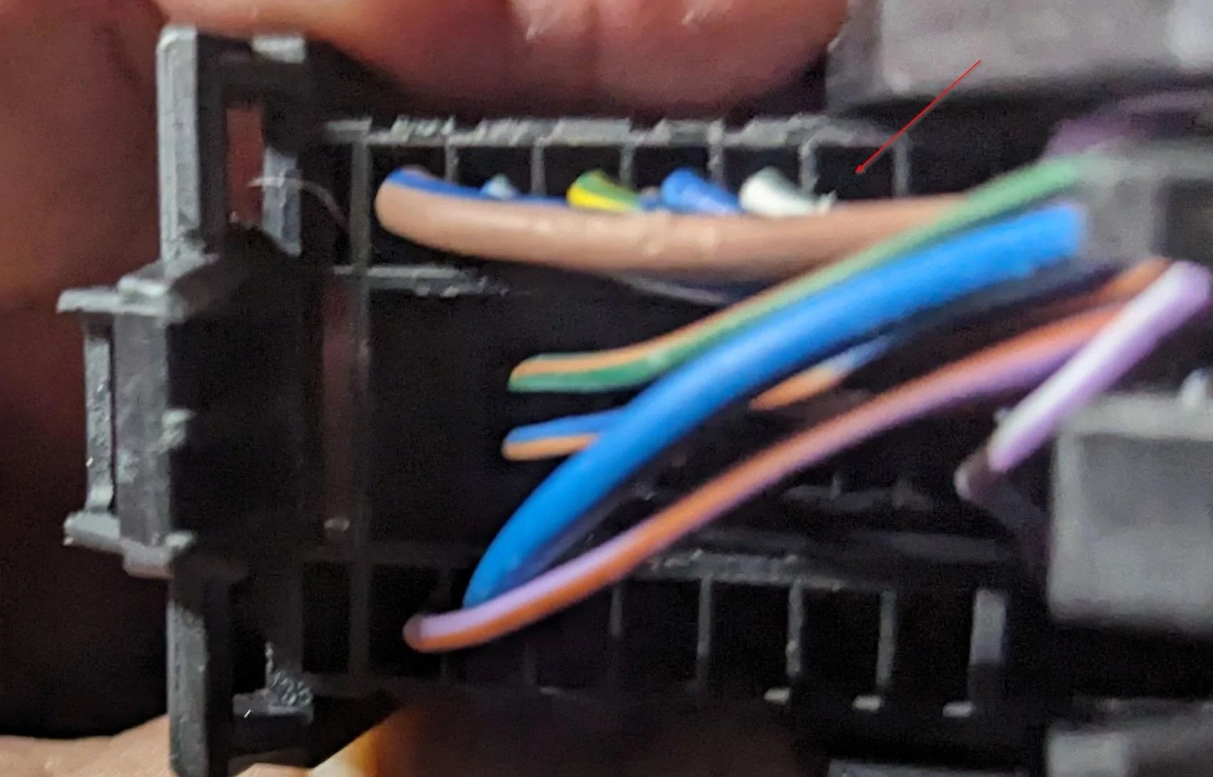 Ford Maverick F-150 Fog Lamp Switch and Wire Harness Installed in Maverick - DIY BCM pin Placement 1