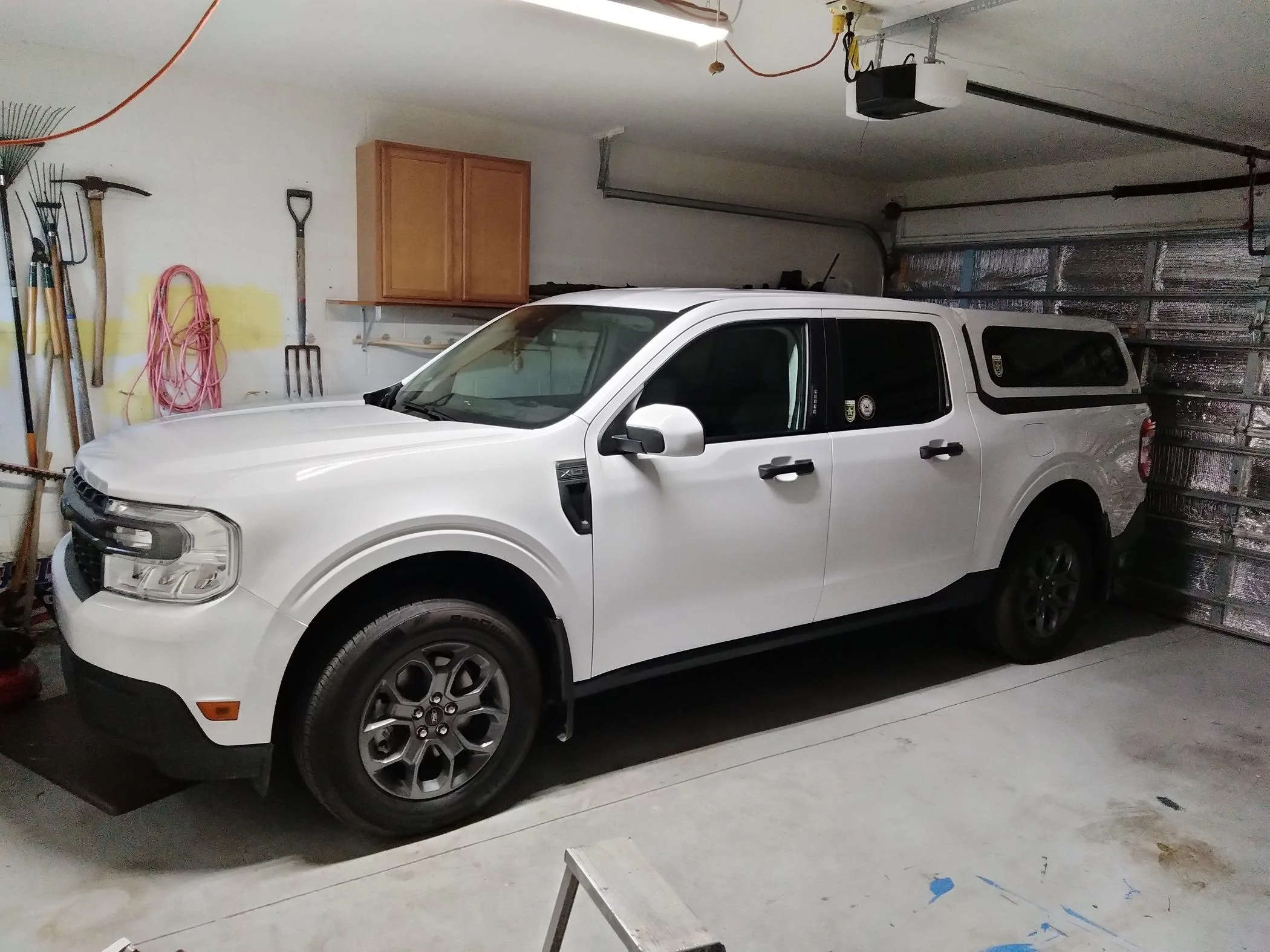 Ford Maverick 2 car garage brainstorming maverick and... IMG20230531152412