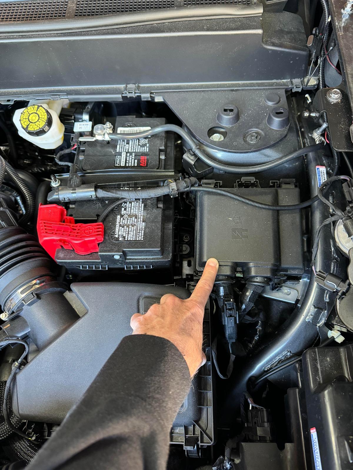 Ford Maverick No Interior Fuse Box / It's Under Hood unnamed