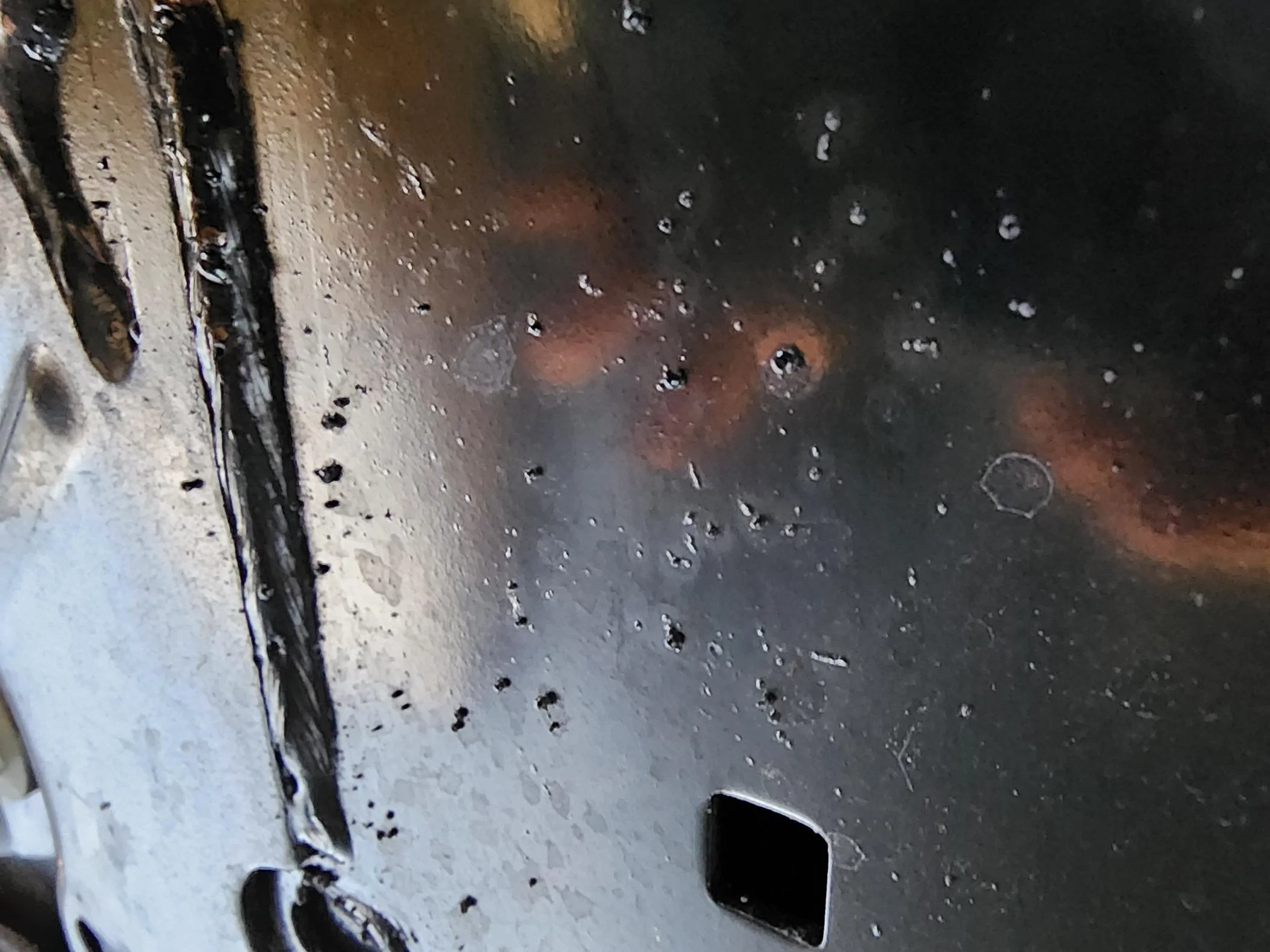 Ford Maverick Change Oil Sooner than Later Slag Looking Stuff On My A Arms ?? 20240529_170223