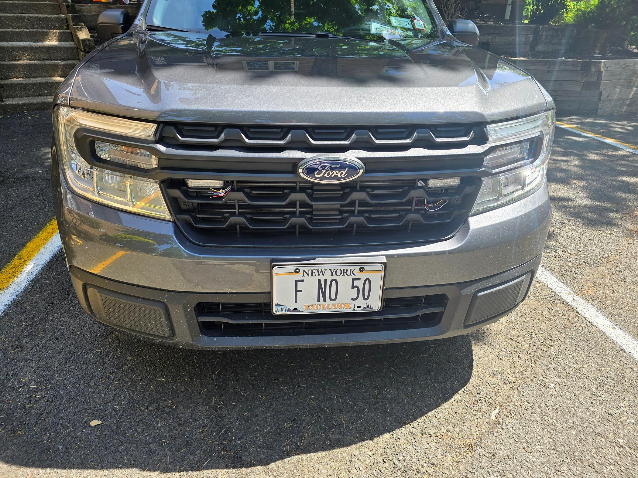 Ford Maverick looking for help for emergency lighting installation 20240531_110932