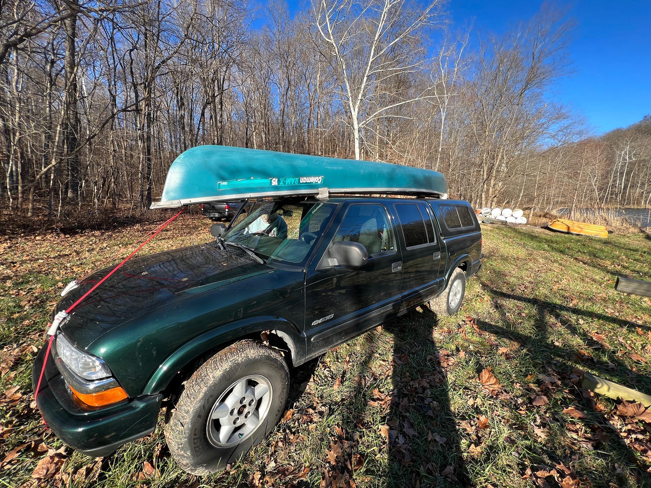 Ford Maverick Roof Rails for a 2 Person Canoe? IMG_7895