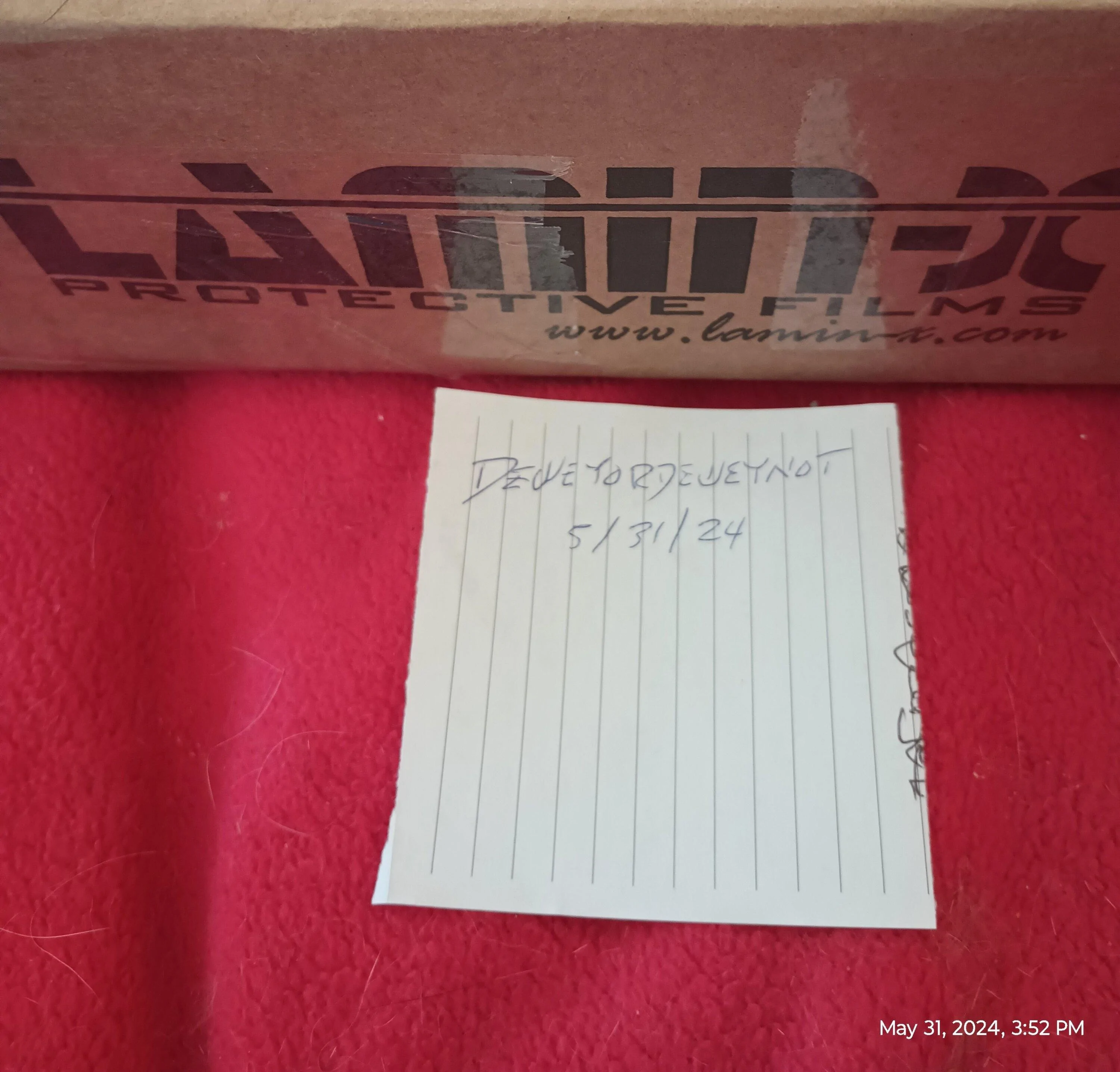 Ford Maverick Lamin-X headlight protection kit - clear - NEW - $60 IMG_20240531_155256947~2