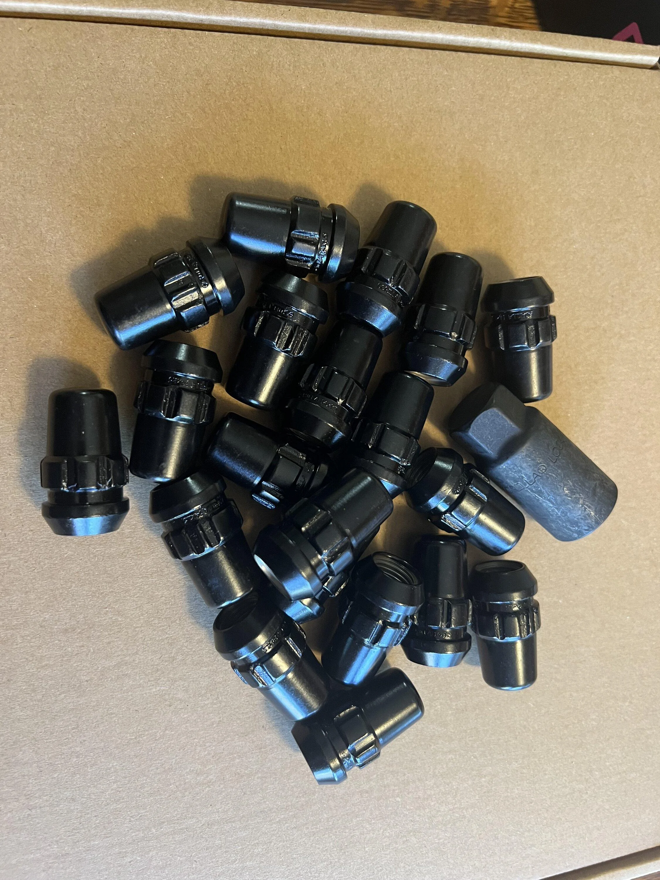 Ford Maverick Gorilla lug nuts compared to OEM… IMG_2902