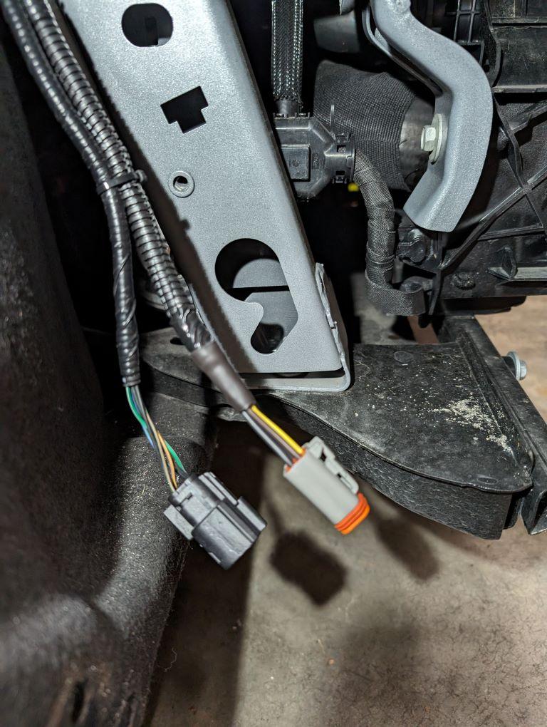 Ford Maverick F-150 Fog Lamp Switch and Wire Harness Installed in Maverick - DIY PXL_20240527_051910222b