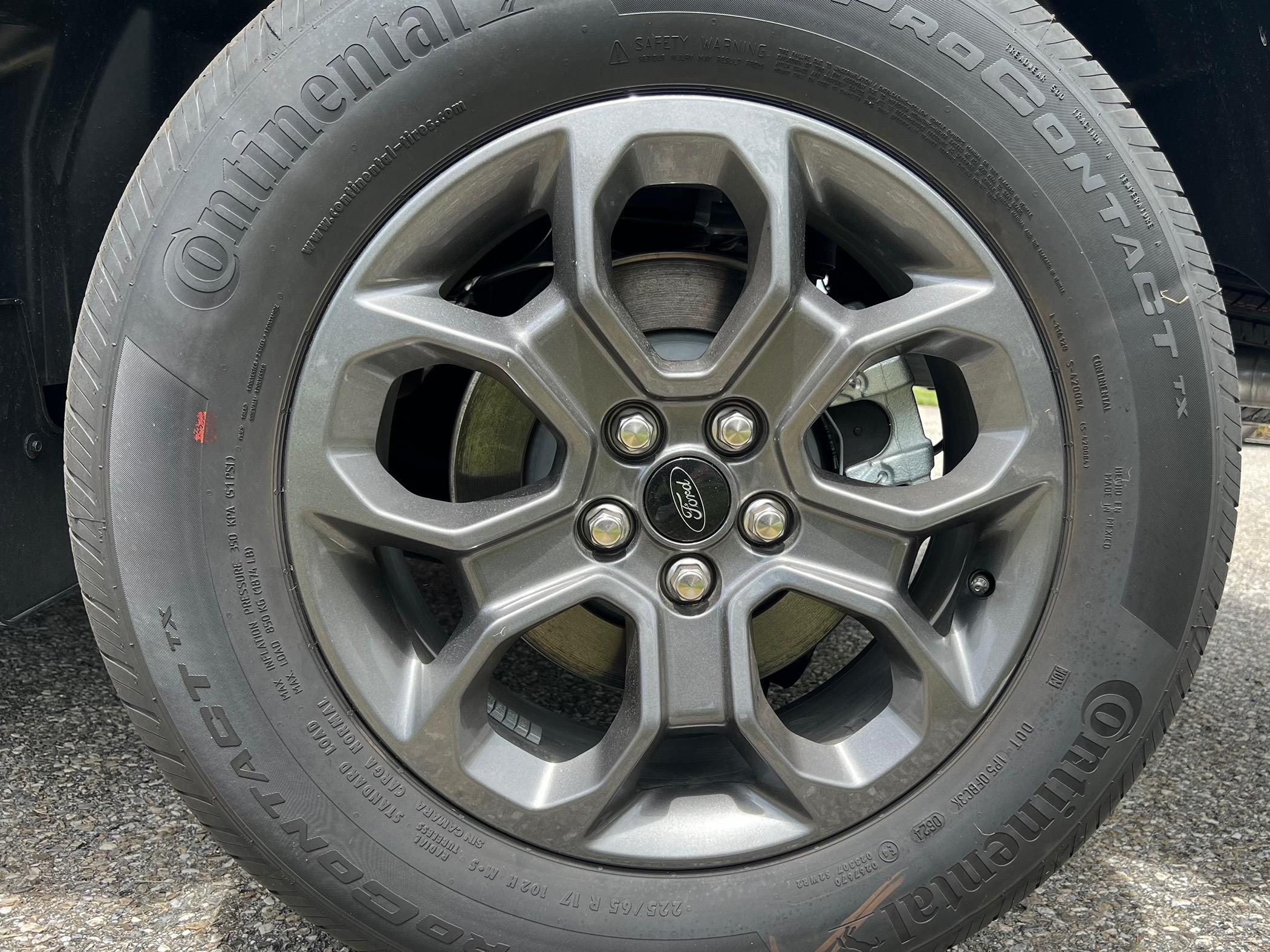Ford Maverick Gorilla lug nuts compared to OEM… IMG_2920