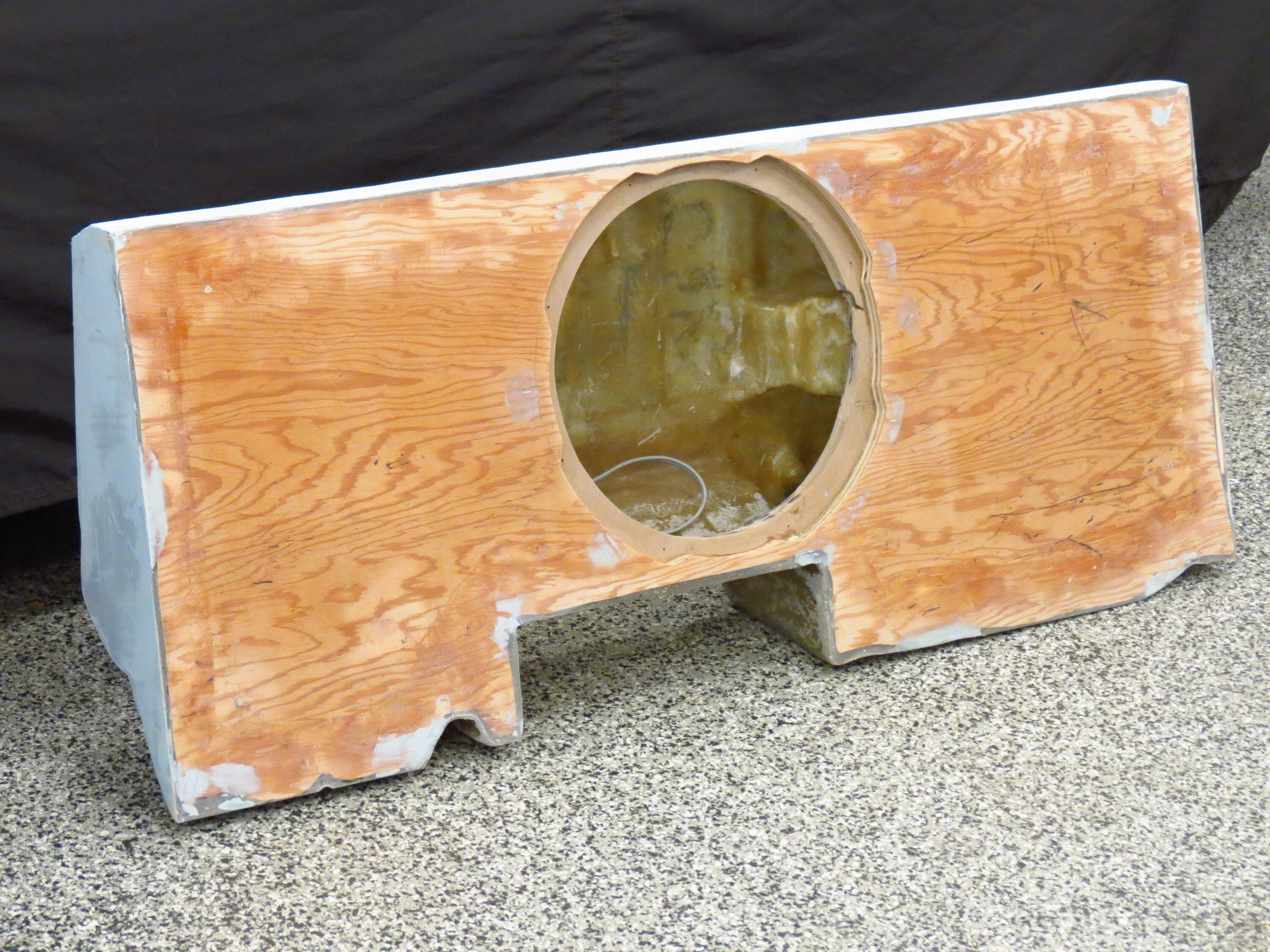 Ford Maverick Subwoofer box behind rear seat img_4330-jpg-