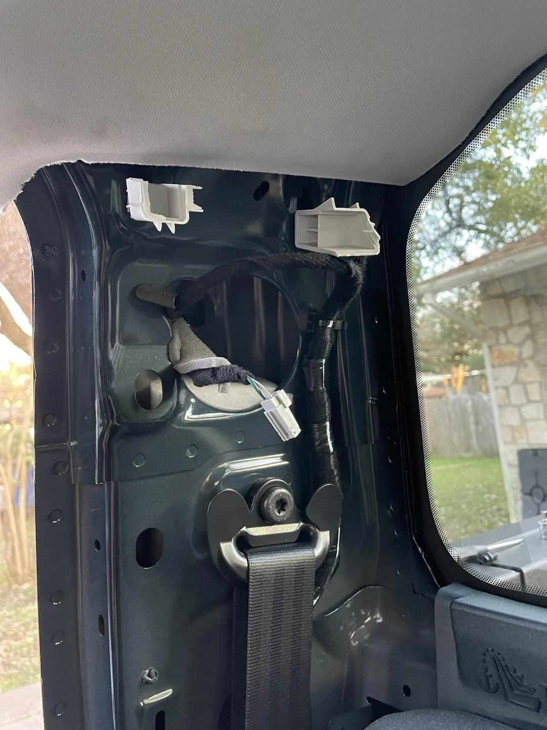 Ford Maverick Digital (LCD) Rearview Mirror (Wolfbox G900 front and rear dash cams) installed - photos & review 1a94eo3lxy781