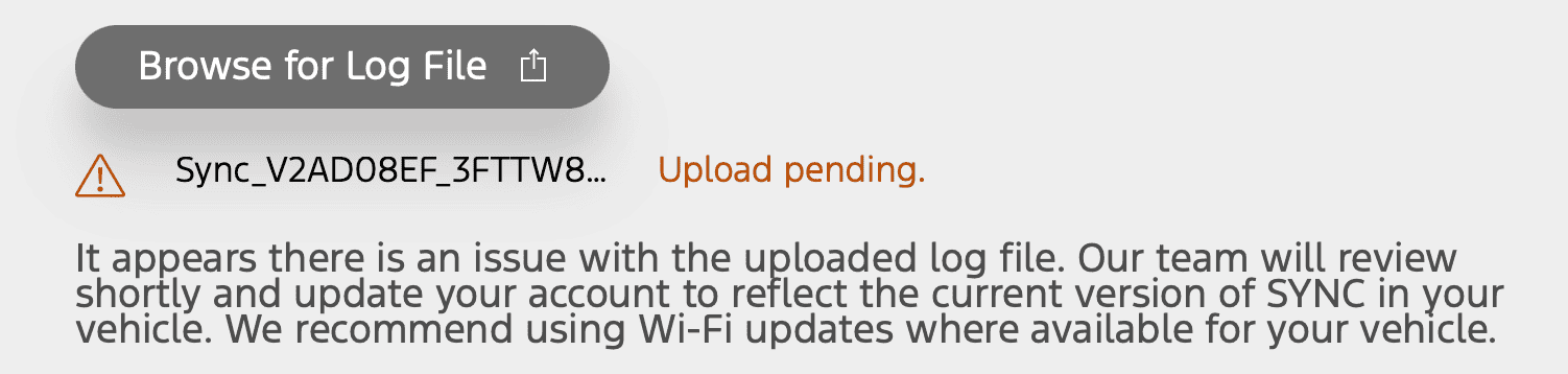 Ford Maverick SYNC 3 Update Available Screenshot 2024-06-04 at 7.50.55 AM