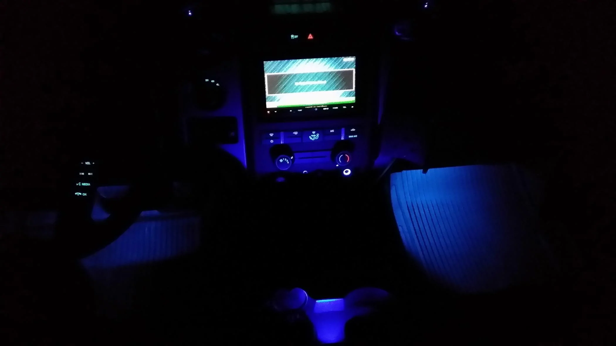 Ford Maverick Added some ambiance lighting! 20150812_215910