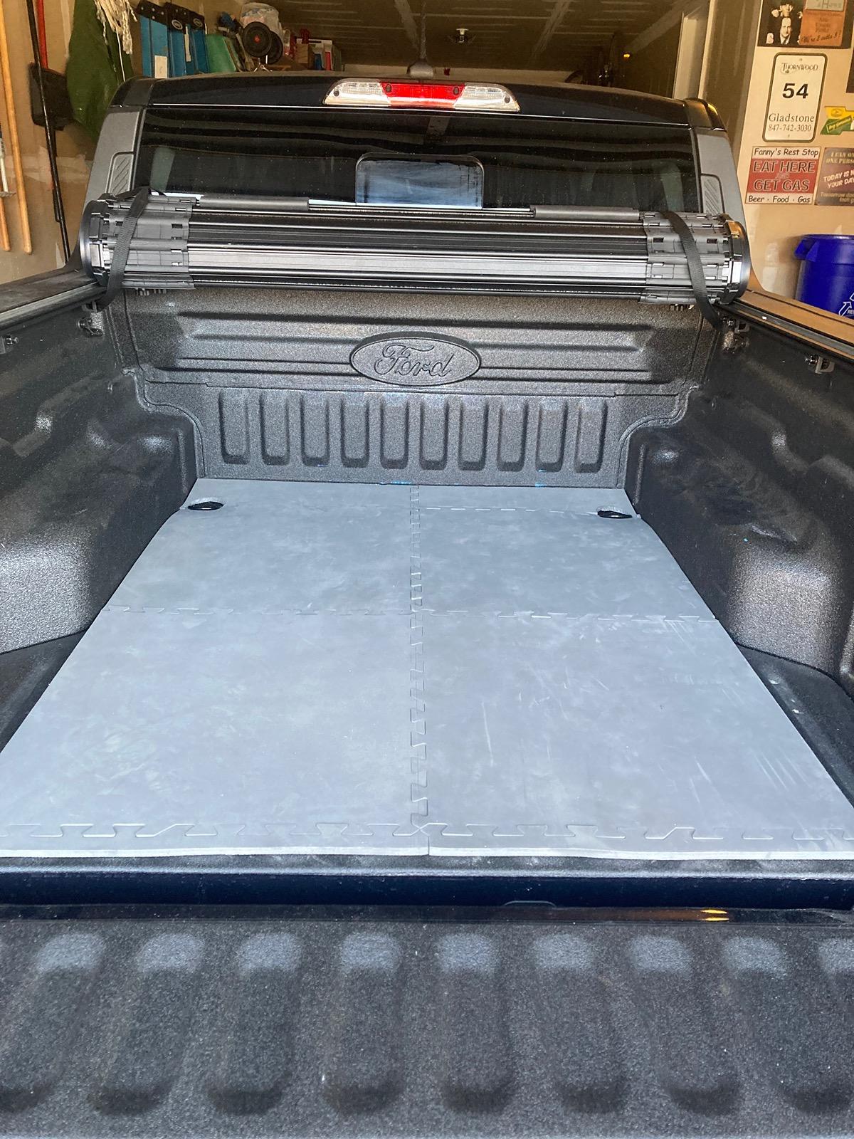 Ford Maverick Bed liner/mat IMG_2131