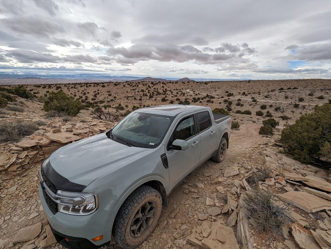Ford Maverick Realized I love going offroad thanks to my Maverick! Off road 1