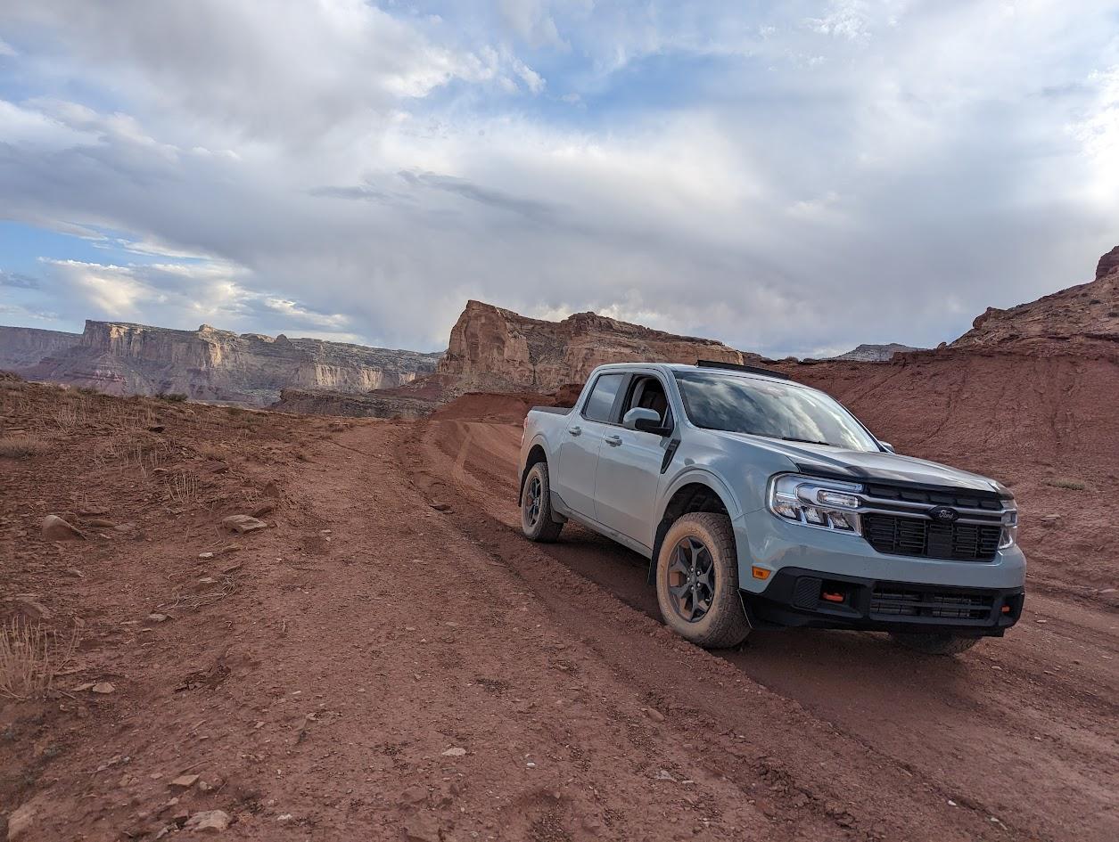 Ford Maverick Realized I love going offroad thanks to my Maverick! Off road 2