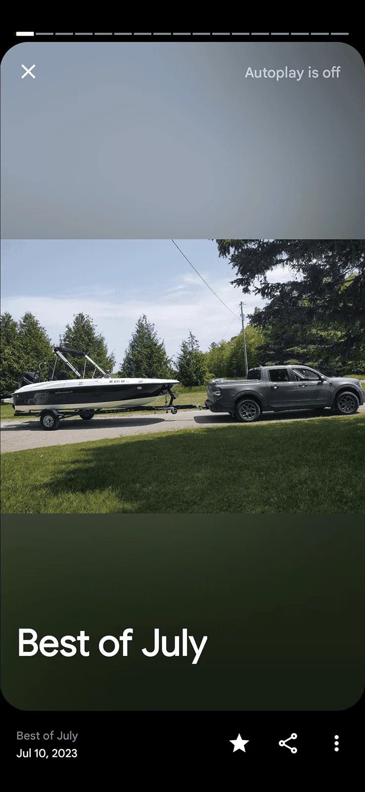 Ford Maverick My great boat towing experience with AWD Maverick EcoBoost 4K tow package Screenshot_20240605-124157