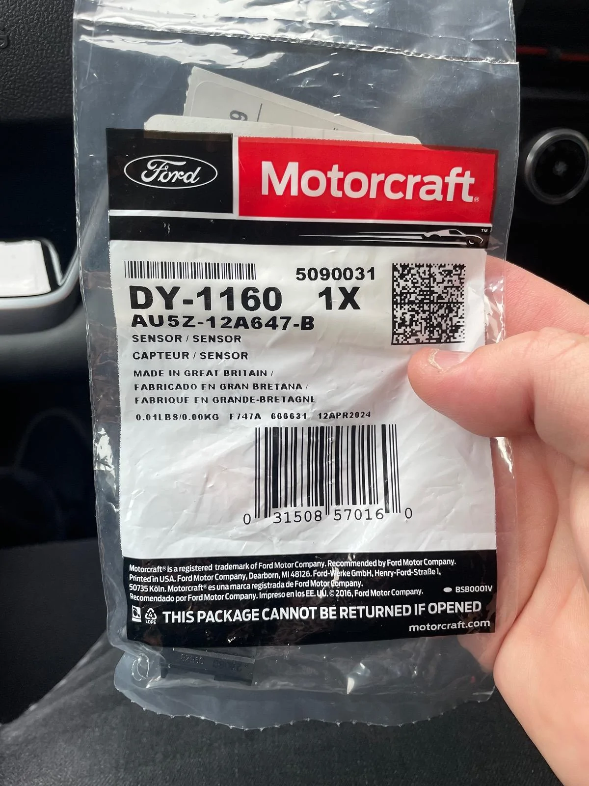 Ford Maverick Need help Ambient air sensor/pig tail question IMG_1074