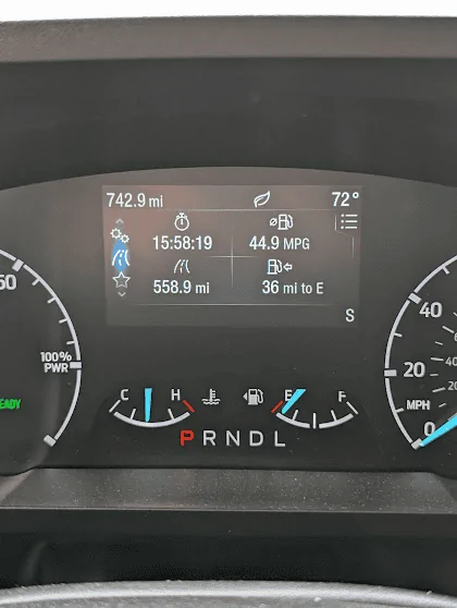 Ford Maverick MPG just keeps getting better on my hybrid. 1717757286019-l