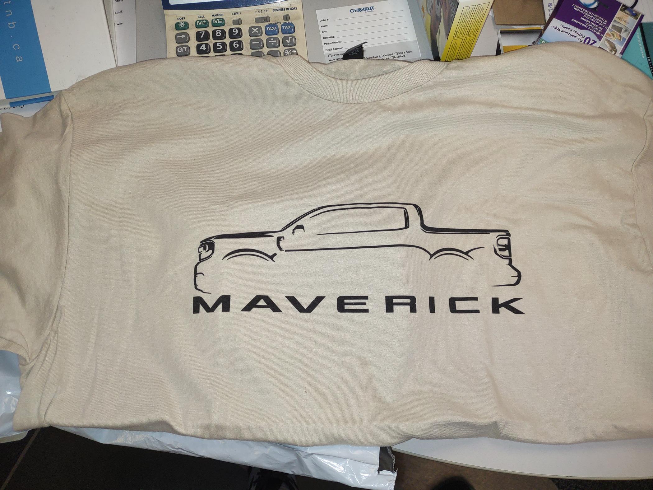 Ford Maverick My new Maverick T Shirt IMG_20240607_124226706