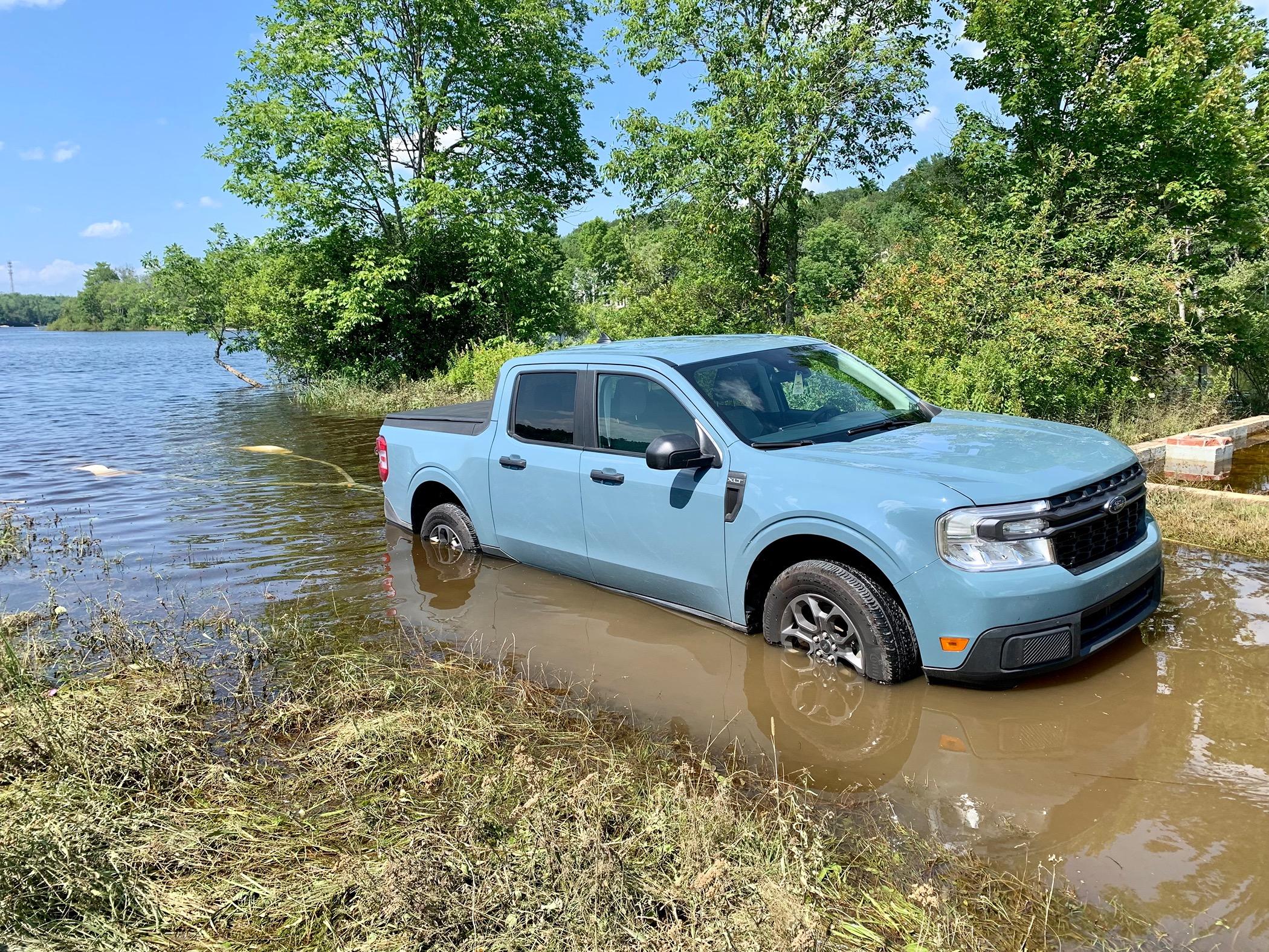 Ford Maverick My great boat towing experience with AWD Maverick EcoBoost 4K tow package IMG_9647