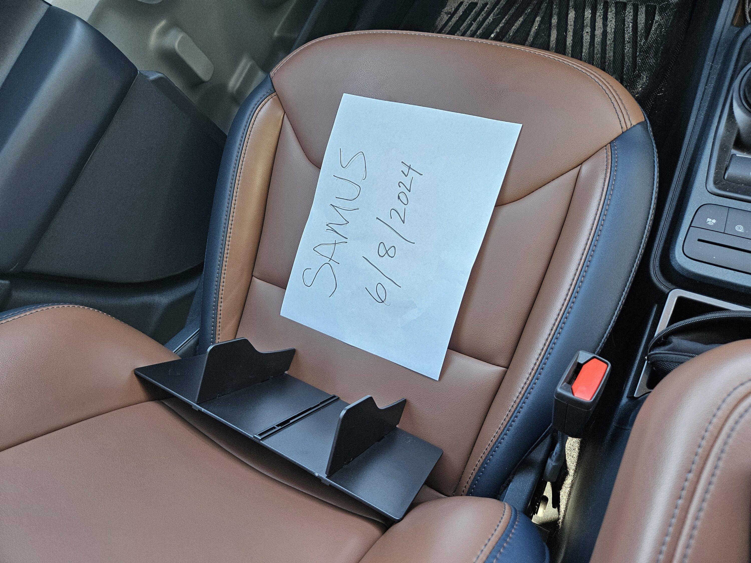 Ford Maverick A few trays and glove box organizer 20240608_092858