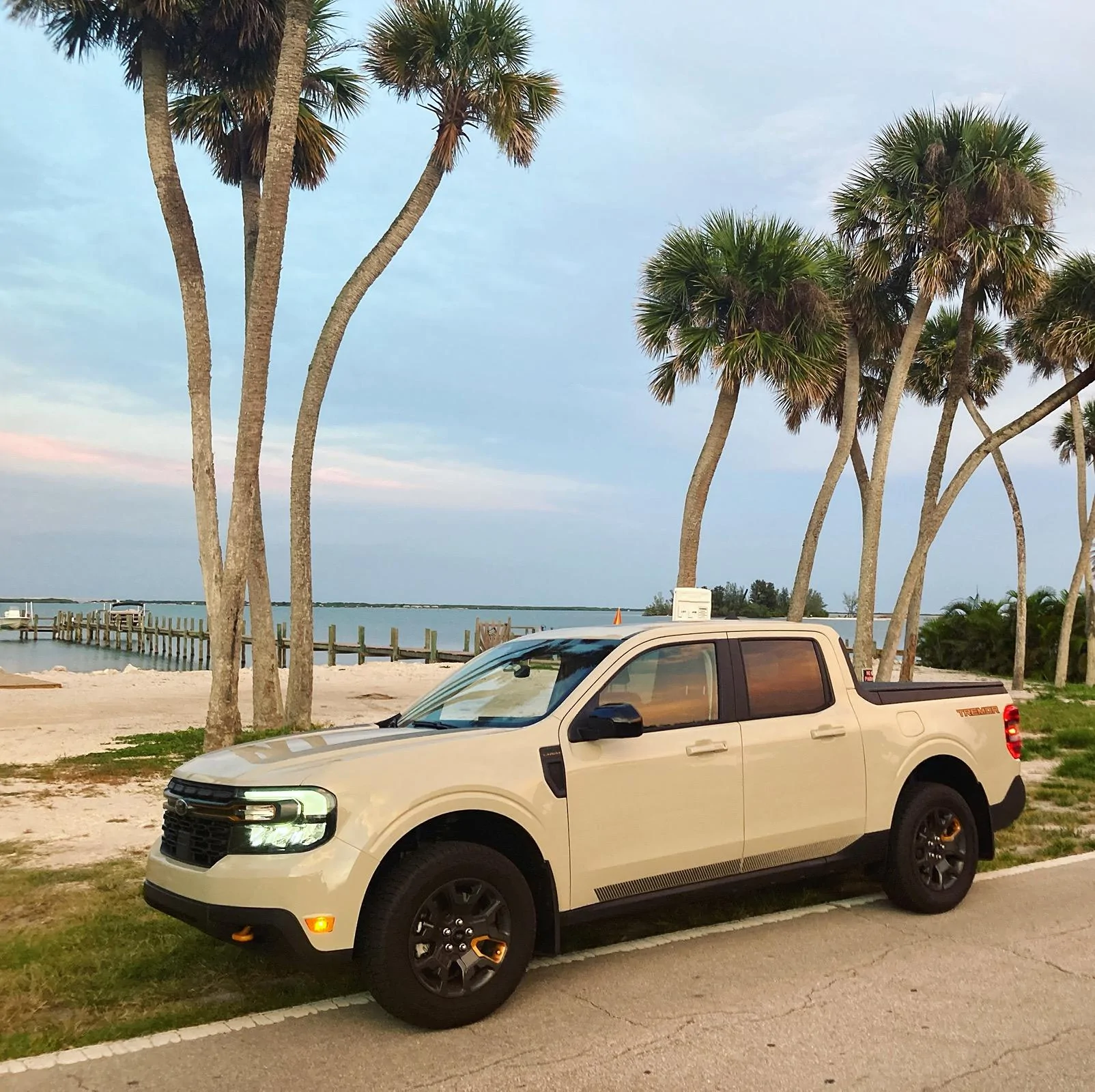 Ford Maverick Friday night cruise by the Indian River Lagoon 9534A215-5F6F-464F-BDCB-60F87ABA8225