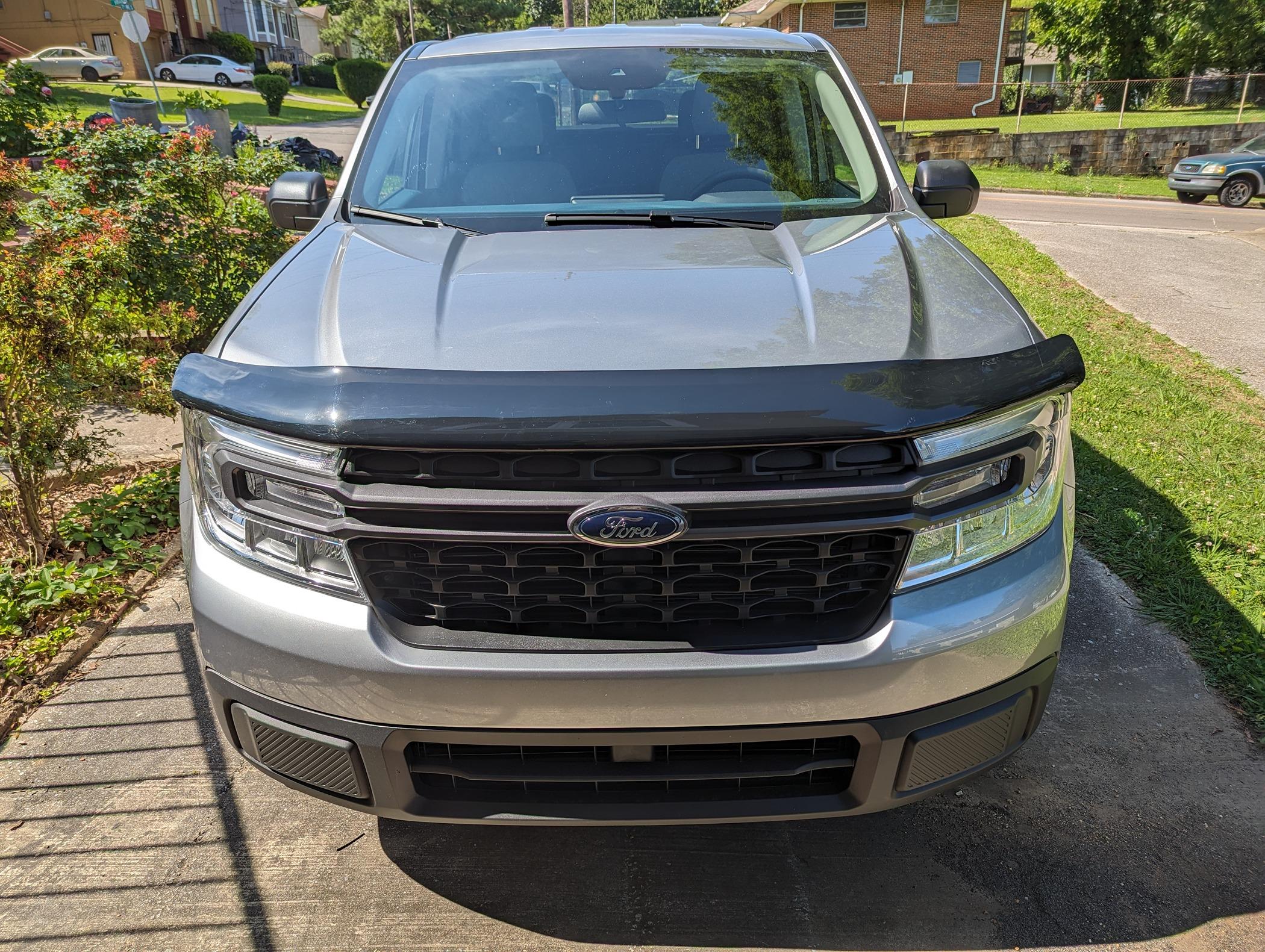 Ford Maverick RealTruck AVS Bugflector II Review After installation