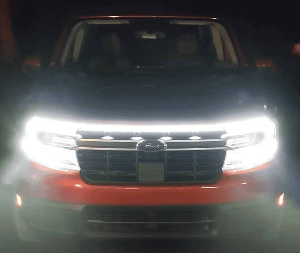 Ford Maverick Taco Truck + Prius = TruckPrius nightlight