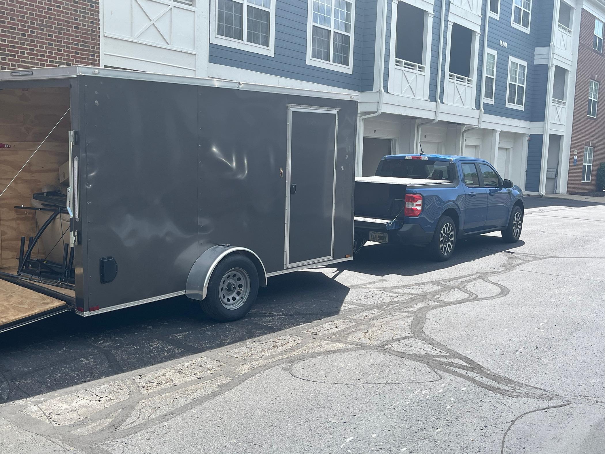 Ford Maverick Very impressed with my 2024 Maverick EcoBoost AWD 4K towing a trailer IMG_5628