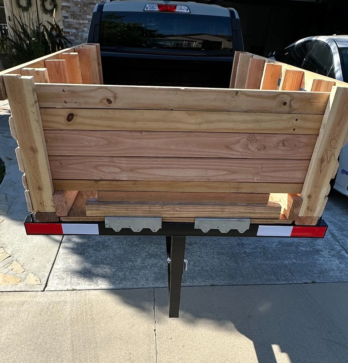 Ford Maverick Harbor Freight Bed Extender in Use IMG_1756