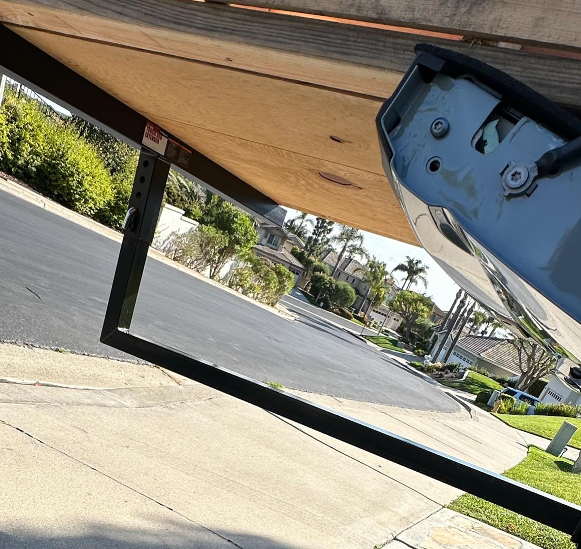 Ford Maverick Harbor Freight Bed Extender in Use IMG_1758