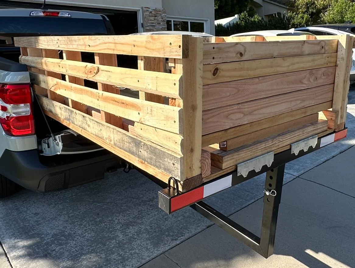 Ford Maverick Harbor Freight Bed Extender in Use IMG_1755