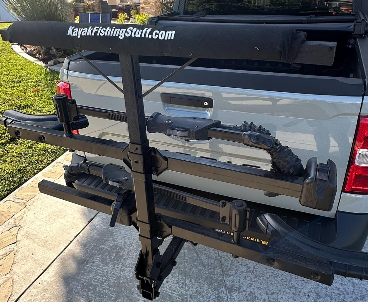 Ford Maverick Harbor Freight Bed Extender in Use IMG_1761