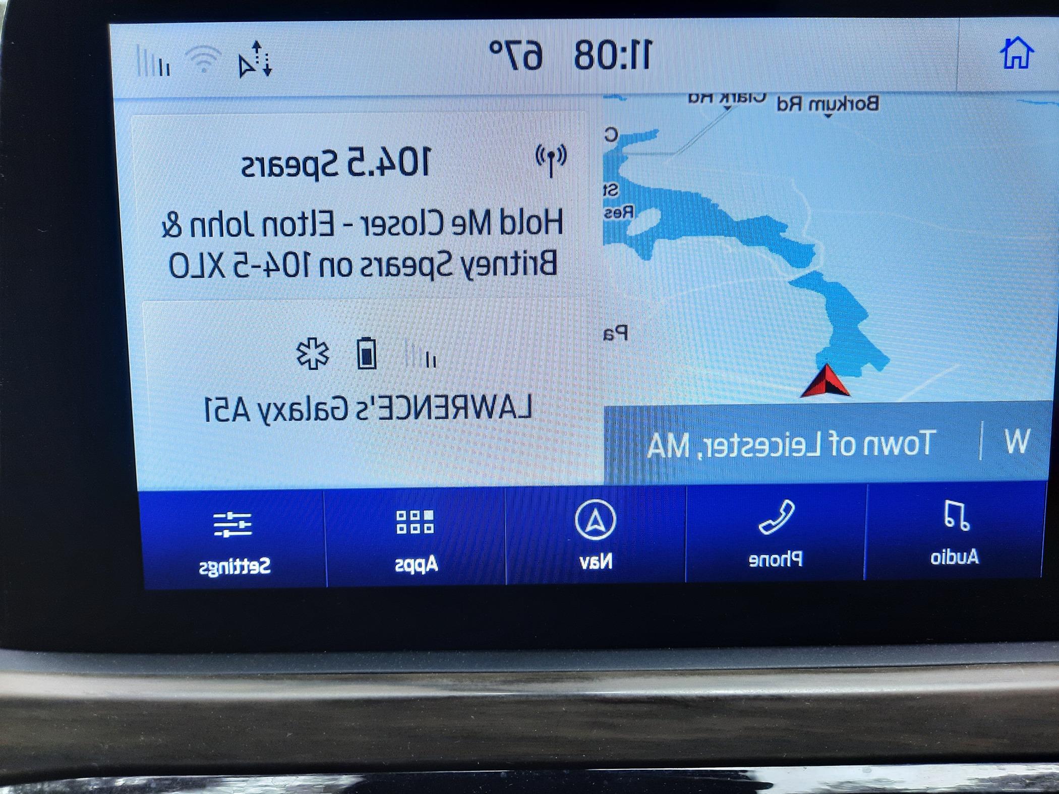 Ford Maverick Unusual Screen Message 20240606_110824