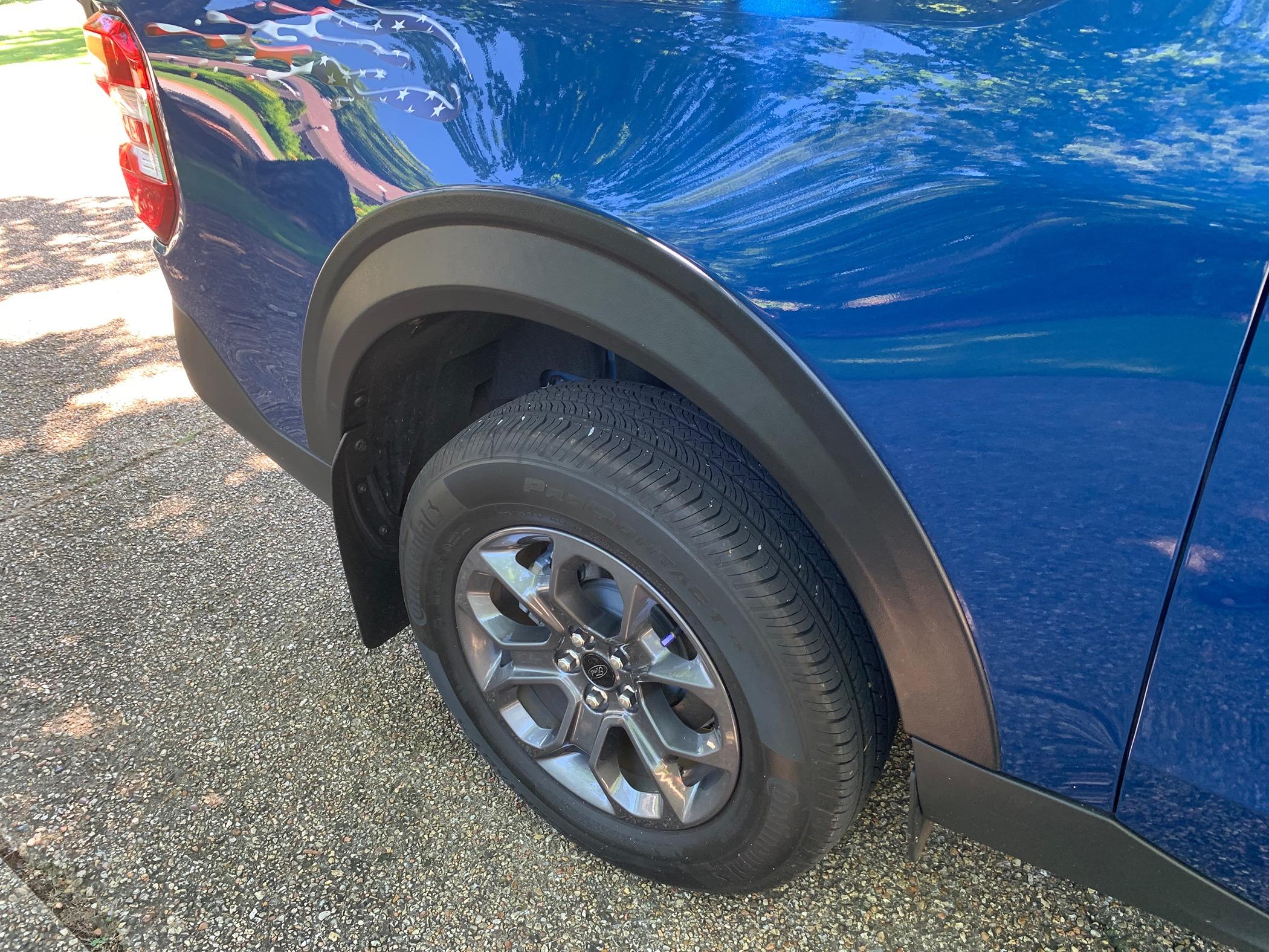 Ford Maverick Mabett fender flares and mud flaps - Which first? IMG_1686
