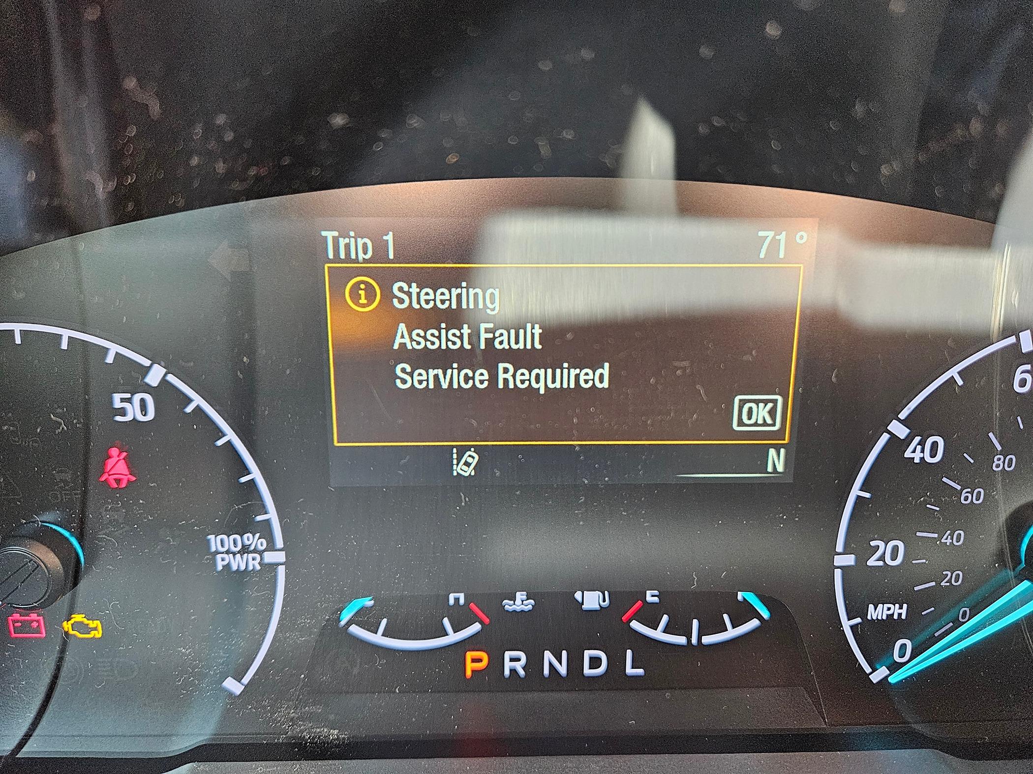 Ford Maverick Death Wobble -> steering assist error during flat tow 20240610_102449