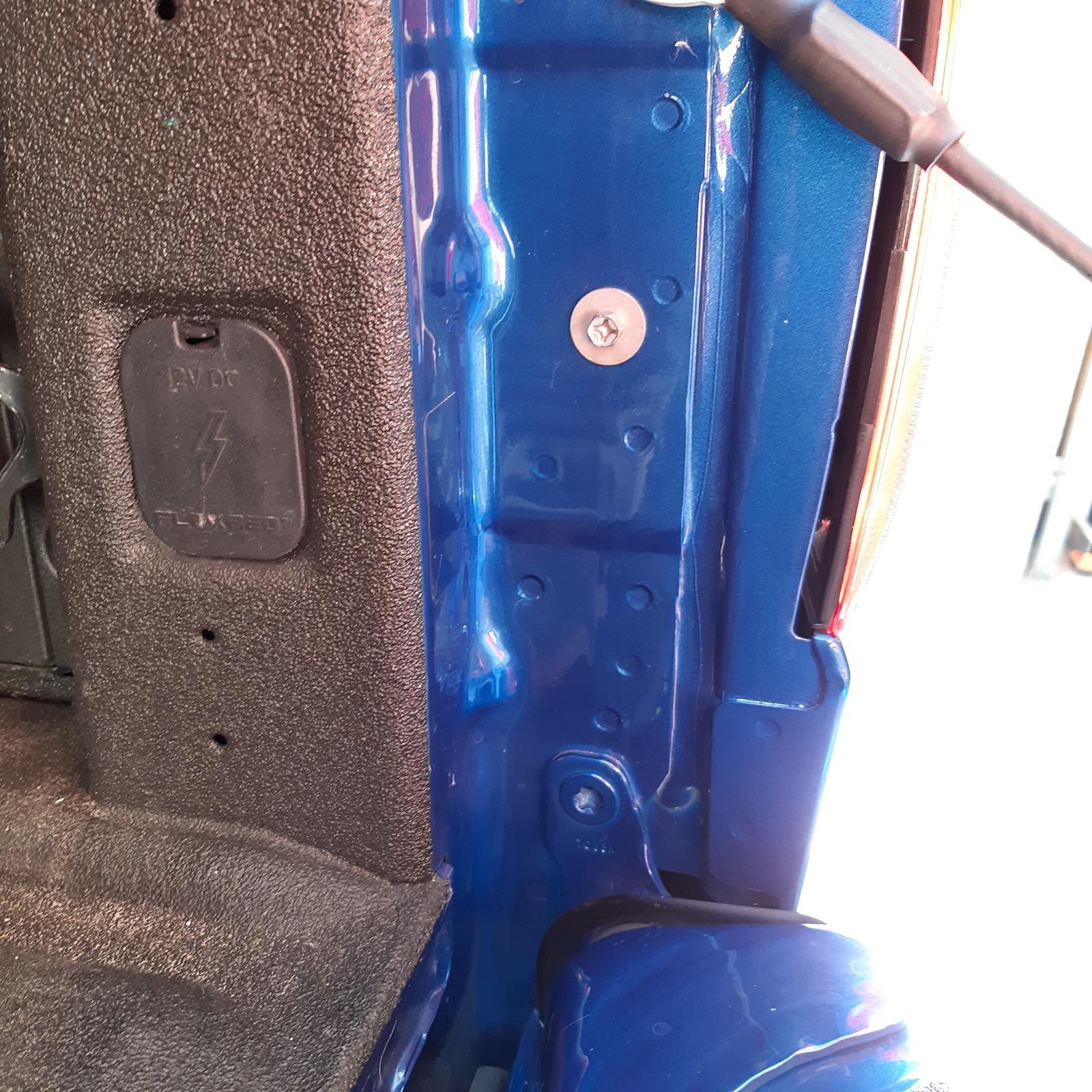 Ford Maverick Plastic stickers removed. Did I screw up? 20240612_081134
