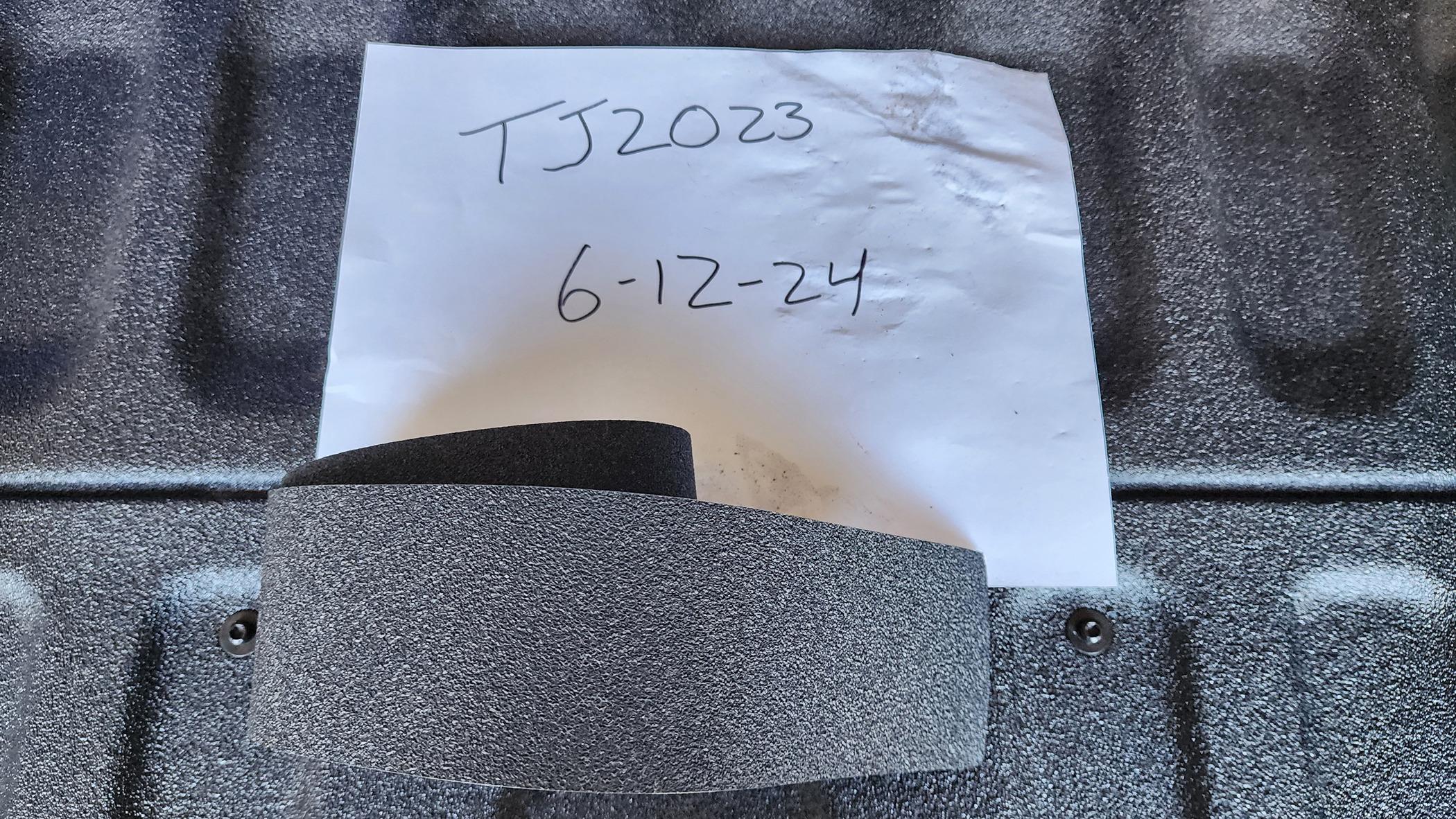 Ford Maverick Textured Door Sill Tape 20240612_124913